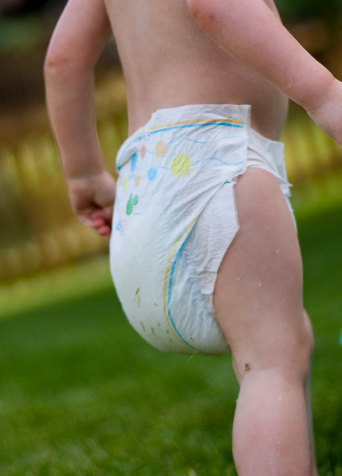 soaked diaper